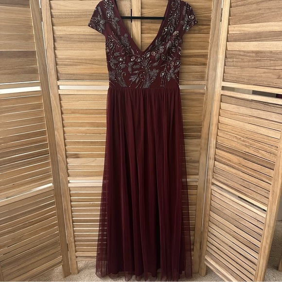 BHLDN Diaz Bridesmaid Anthropologie Maxi Gown size S - Picture 2 of 7